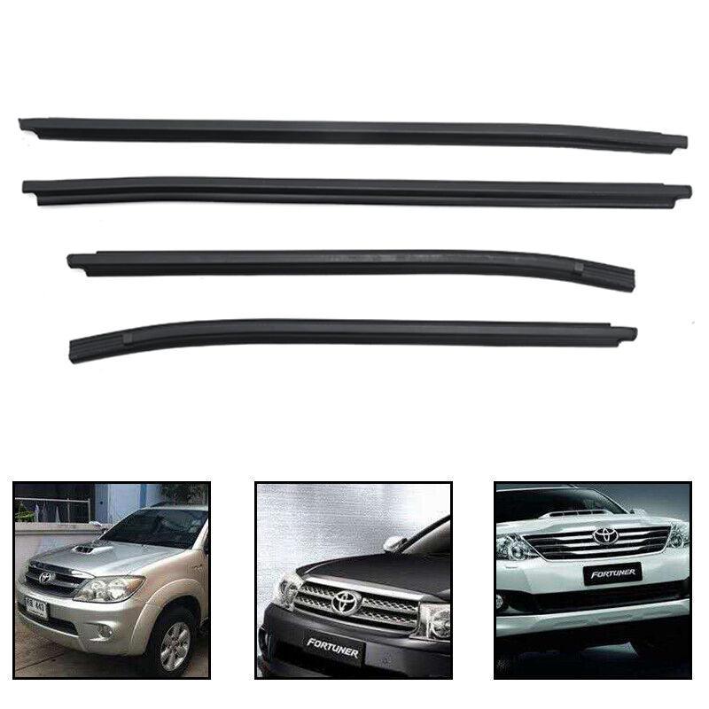 Curtains & Drapes: 05-15 Toyota Hilux Double Cab Window Seals Rubber Weather Strip