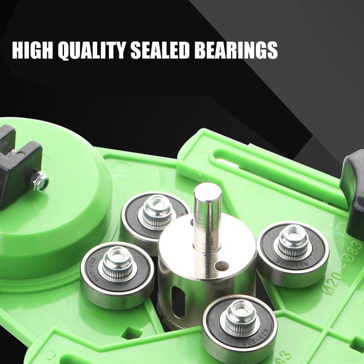 Multifunction Glass Tile Positioning Tool Drill Chuck Marble Hole Punching Tool