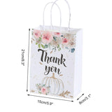 30pcs Printed Gift Bags Holiday Packaging Tote Gift Bags for Christmas Party