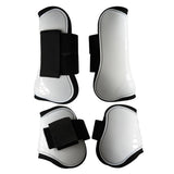 Farm Equipment: 4pcs Show Jumping Horse Leg Warmers Gaiters for Joint Protection Equine Gear - Navy