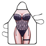 Aprons: Funny Adult Men Women Novelty Aprons Party Game Cooking Kitchen BBQ Baking - Hot Pants Girl