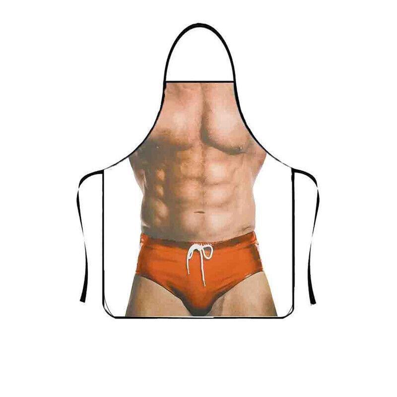 Aprons: Funny Adult Men Women Novelty Aprons Party Game Cooking Kitchen BBQ Baking - Hot Pants Girl