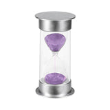 10/15/30 Minute Hourglass Timer Sand Timer for Home Office and Classroom Use - Yellow-10min