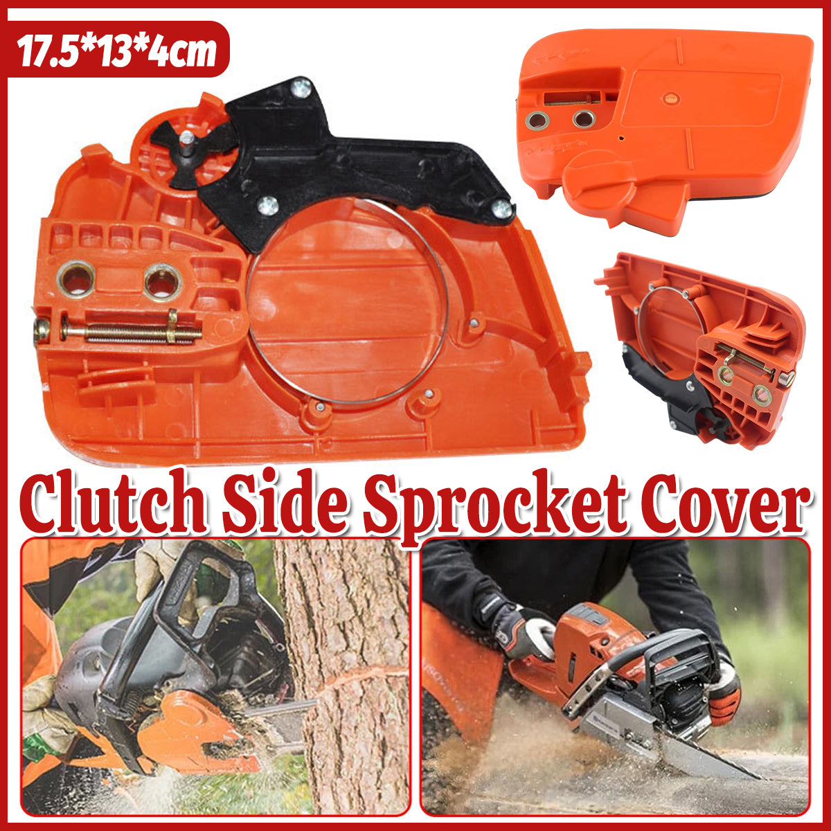 Saw Accessories: For Husqvarna 235E/236/240 Clutch Side Sprocket Cover Brake Chainsaw Parts L