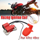 Automotive Parts: High Voltage Red Ignition Coil Pack for 47cc 49cc Dirt Bike ATV Mini Moto