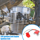 Automotive Parts: High Voltage Red Ignition Coil Pack for 47cc 49cc Dirt Bike ATV Mini Moto