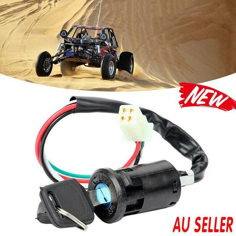 Automotive Parts: 4 Wire Ignition Key Barrel Switch 50Cc 110Cc 125Cc 150Cc Pit Quad Dirt Bike Atv