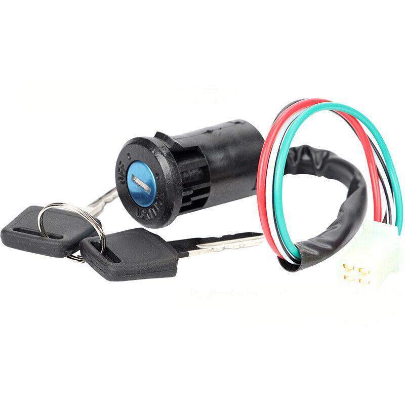 Automotive Parts: 4 Wire Ignition Key Barrel Switch 50Cc 110Cc 125Cc 150Cc Pit Quad Dirt Bike Atv