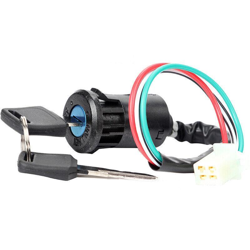 Automotive Parts: 4 Wire Ignition Key Barrel Switch 50Cc 110Cc 125Cc 150Cc Pit Quad Dirt Bike Atv