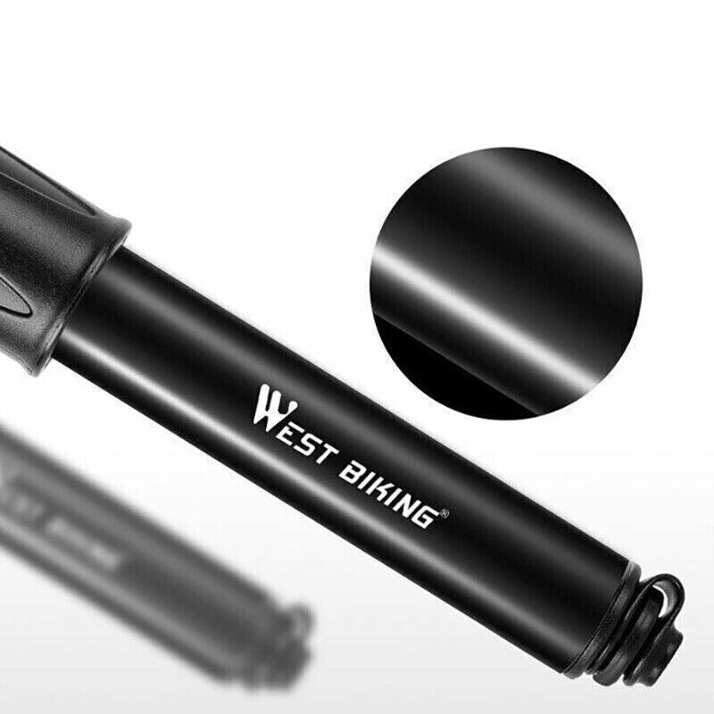 Bicycle Parts: Aluminium Mini Bicycle Air Pump Bike Hand Ball Inflator Portable Cycling Tyre
