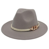 Women's Sleepwear: Jazz Hat Autumn Winter Retro Large Brim Hat for Men and Women Stylish Headwear - Beige
