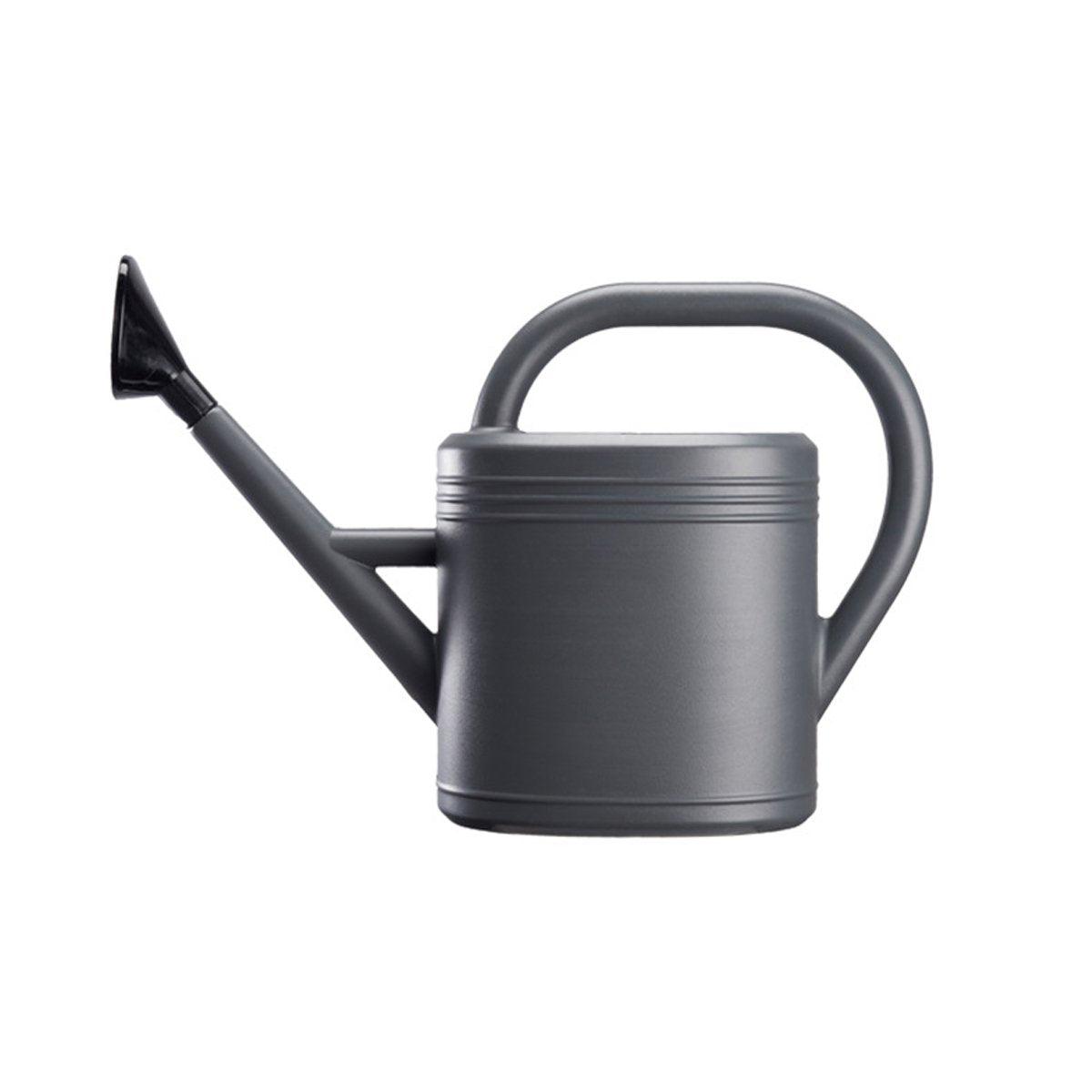 Gardening Tools: 3L Gray Retro Watering Can Long Spout Large Capacity Shower Kettle for Garden