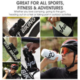 610ML Cycling Water Bottle Outdoor Sports Portable Squeeze Bottle Leakproof - White