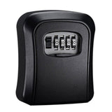 Safes & Lock Boxes: Combination Key Box with Combination Lock for Home Office Security Storage - Grey