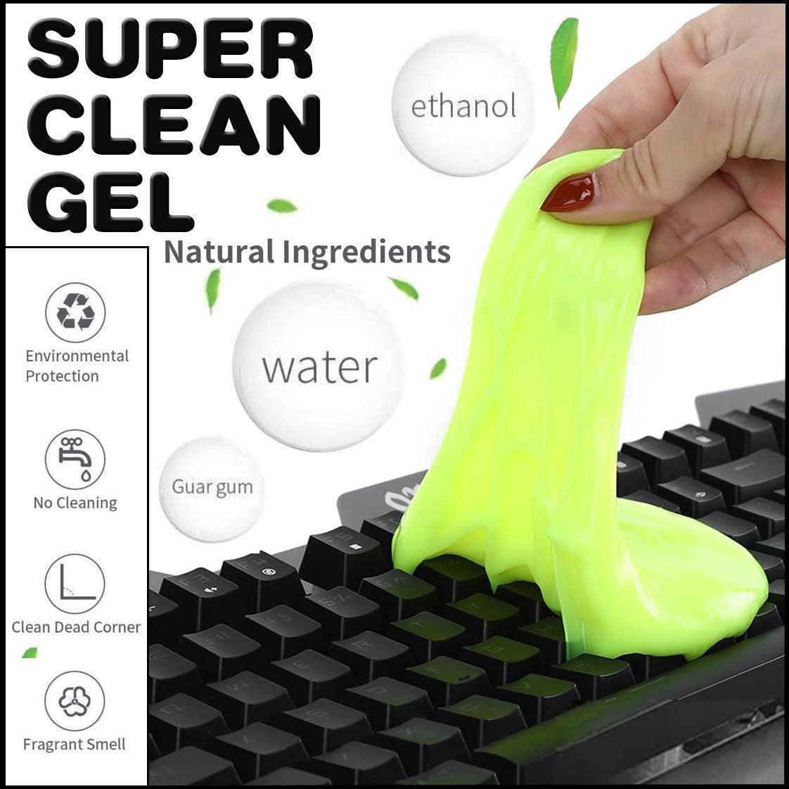 Camera Accessories: Dust Dirt Cleaning Super Clean Car Laptop Keyboard Home Cleaner - Yellow