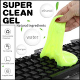 Camera Accessories: Dust Dirt Cleaning Super Clean Car Laptop Keyboard Home Cleaner - Yellow