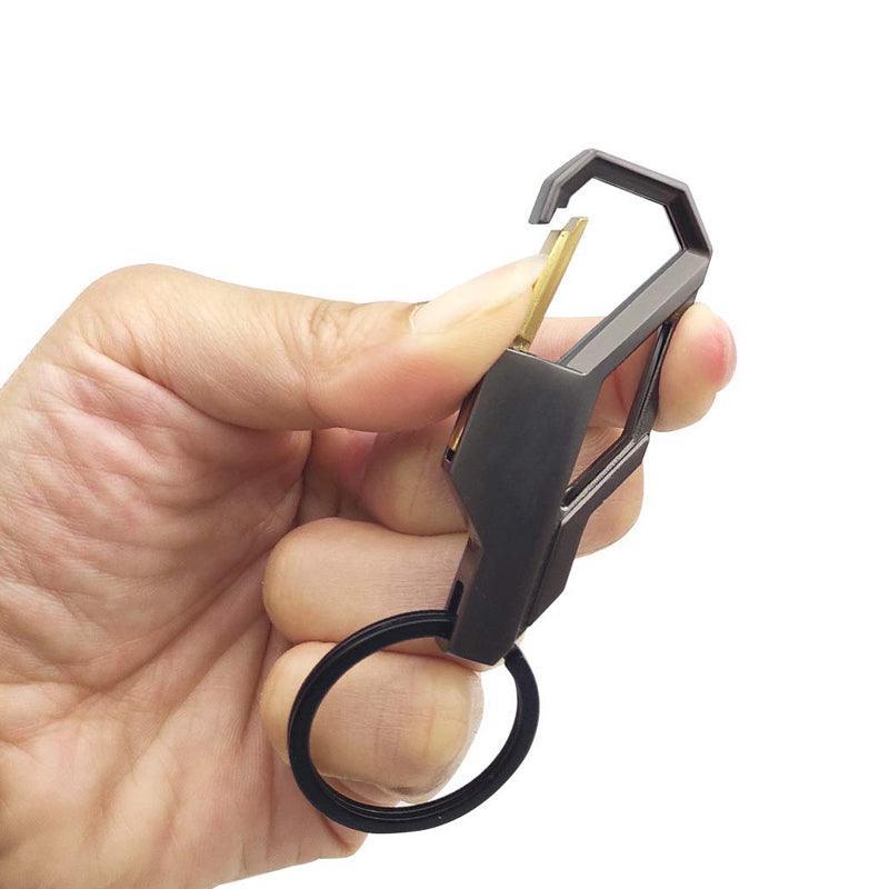 Novelty Gifts: Stylish Metal Car Key Rings Alloy Chain Heavy Duty Gift Keyring Keychain Holder