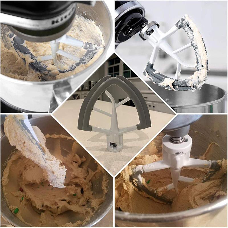 Flex Edge Beater Kitchenaid Attachments For Tilt-Head Stand Mixer Paddle Scraper