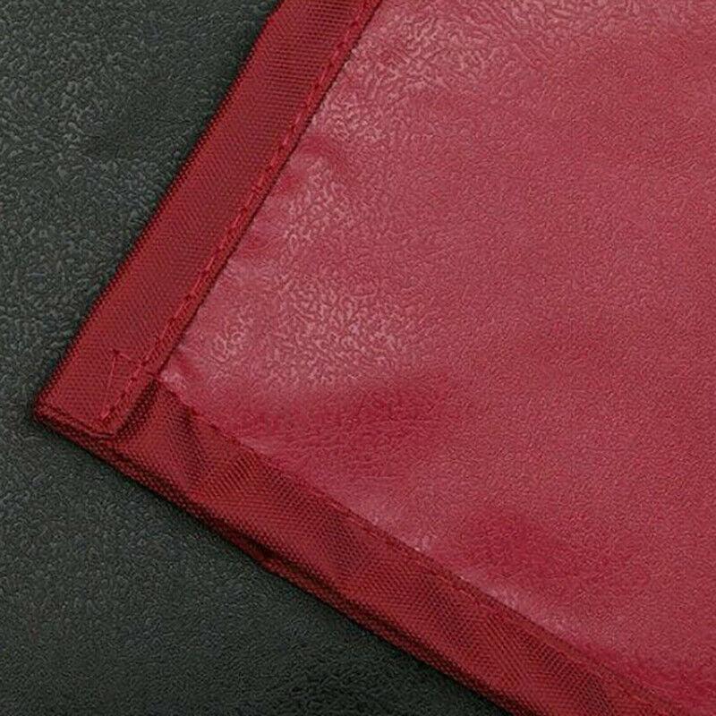 Aprons: Heavy Duty PVC Waterproof Apron for Kitchen Butcher Cleaning 6pcs 106x68cm - Red