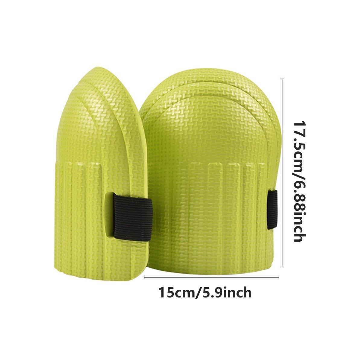 Supports & Braces: Professional Knee Pads for Construction Flooring Tiling Knee Protection Gear - Black