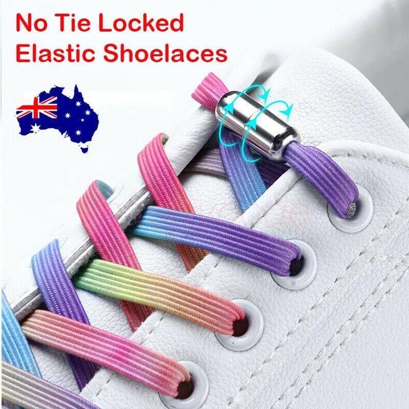 Men's Accessories: No Tie Locked Elastic Shoelace Shoe Lace Lazy Laces Sneakers Sports - NO.9 Snake Print