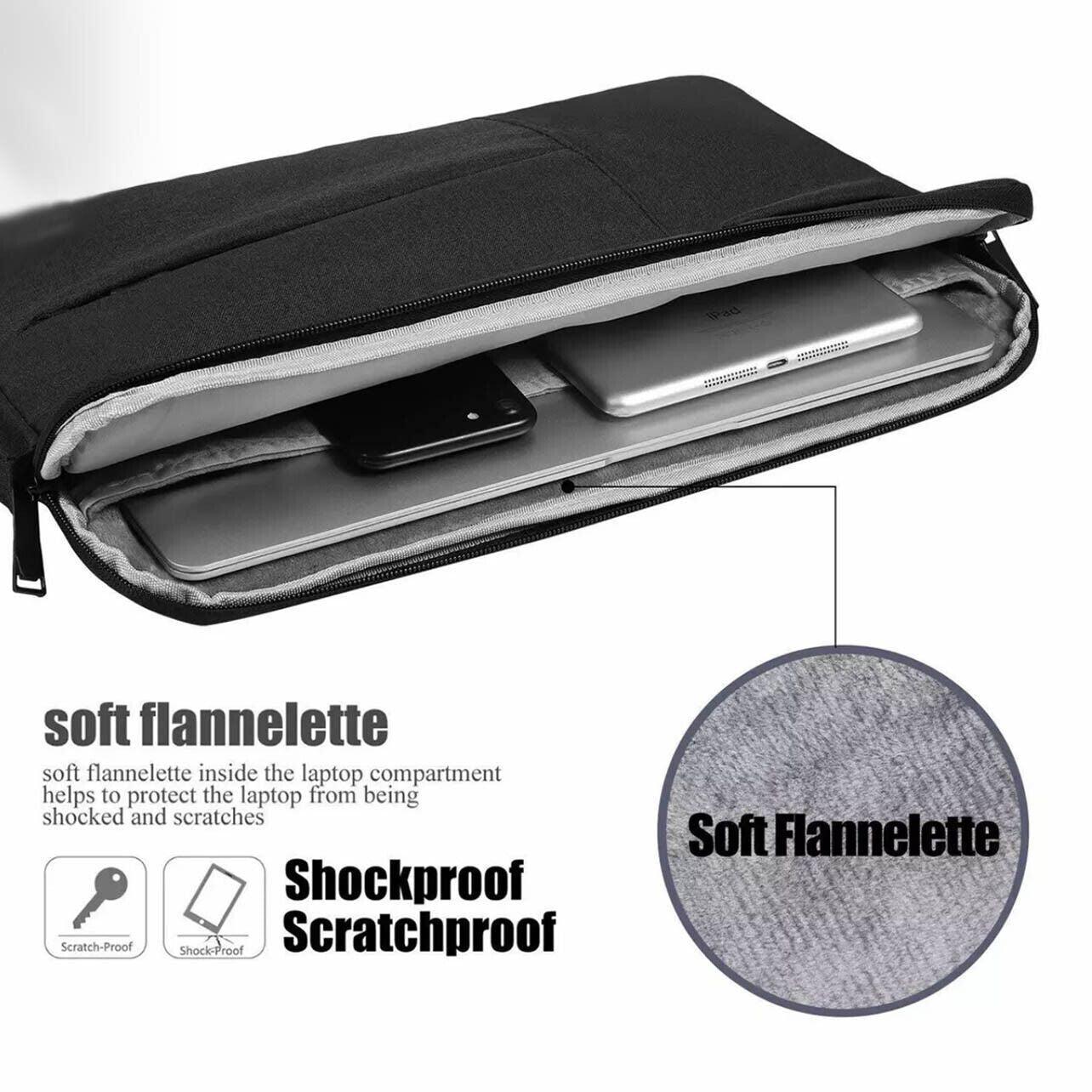 Cases & Skins: Laptop Sleeve Travel Bag Carry Case For Macbook Air Pro 15.6inch - Dark Grey