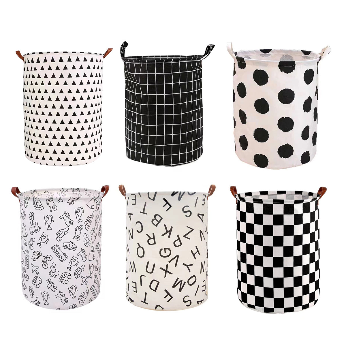 Clothing & Wardrobe Storage: Foldable Laundry Basket Dirty Clothes Hamper Toy Storage Organizer Storage Bin - Cars