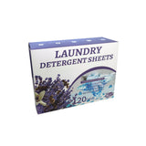 Laundry Cleaning Supplies: Laundry Tablets Set Portable Cleaning Pods Concentrated for Household Washing - Flax