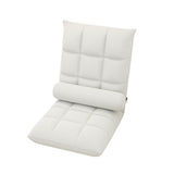 Sofas & Sofa Beds: Floor Lounge Sofa Bed Chair with Lumbar Pillow Folding Adjustable Cushion - Pink