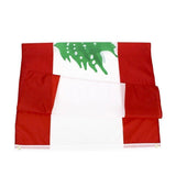 Outdoor Decorations & Lights: Large Lebanon Lebanese Flag Heavy Duty Outdoor Lb 90X150Cm - 3X5Ft