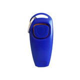 Dog Training Aids: Dog Whistle and Clicker Set for Training Stop Barking Obedience Tool Combo - Light Blue