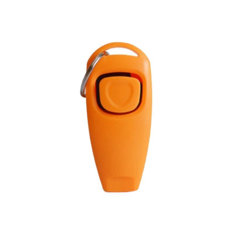 Dog Training Aids: Dog Whistle and Clicker Set for Training Stop Barking Obedience Tool Combo - Light Green
