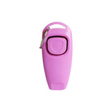 Dog Training Aids: Dog Whistle and Clicker Set for Training Stop Barking Obedience Tool Combo - Light Green