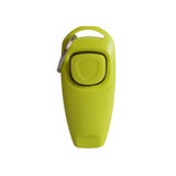 Dog Training Aids: Dog Whistle and Clicker Set for Training Stop Barking Obedience Tool Combo - Light Green