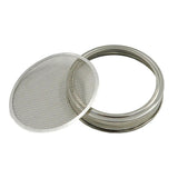 Outdoor Lights: Seed Sprouting Lids Tools Strainer Screen Kits For Wide Mouth Mason Canning Jar - 1SET
