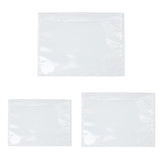 Postage Satchels & Boxes: Plastic Bags 100PCS Transparent Zip Lock Clear Resealable Storage Packaging - 15x22cm
