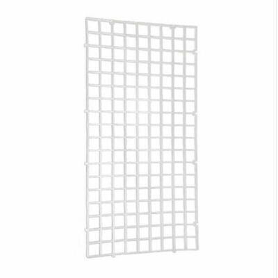 Aquarium Decor: 8Pcs Plastic Fish Grid Divider Durable  Holder Fish Tank Tray Egg Crate Aquarium - White