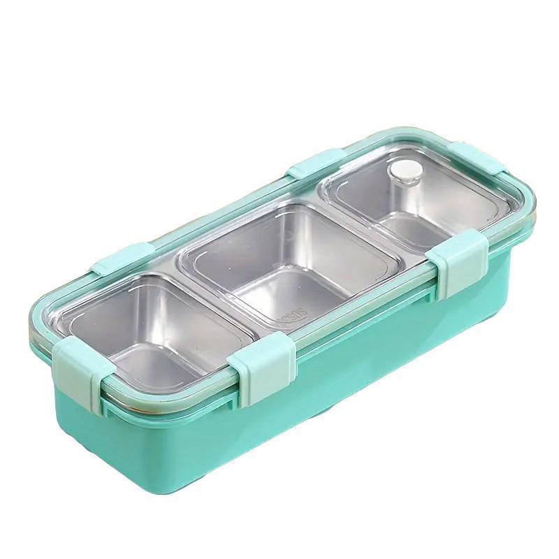 Cooler bags: Stainless Steel Lunch Box Compartment Bento Box Food Container for Meal Prep Use - Pink