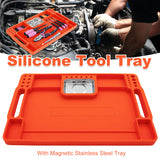 Tool Boxes: Silicone Tool Tray Silicone Tool Part Tray Organizer Workshop Garage Accessories