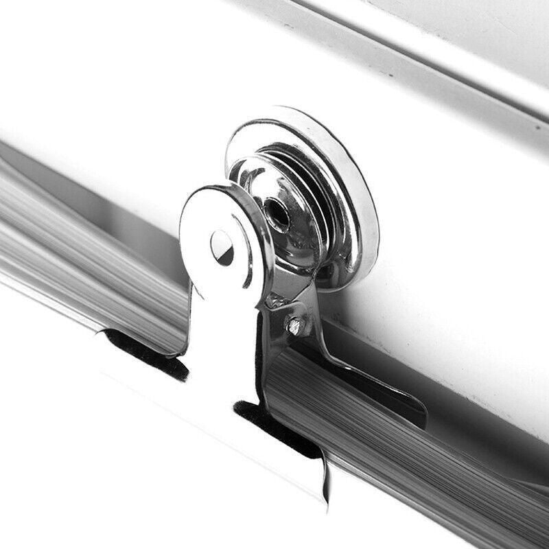 Magnetic Bulldog Clips 20PCS Strong Fridge Memo Holders for Home Office School