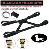 1Pc Au Headgear Headband Ventilator Mask Band Strap For Respironics Resmed Cpap