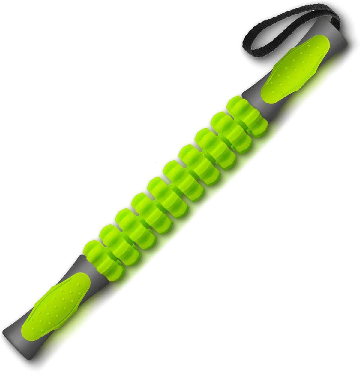 Gym Equipment & Accessories: Muscle Roller Stick Full Body Fitness Massage Tool for Home and Gym Use - Orange
