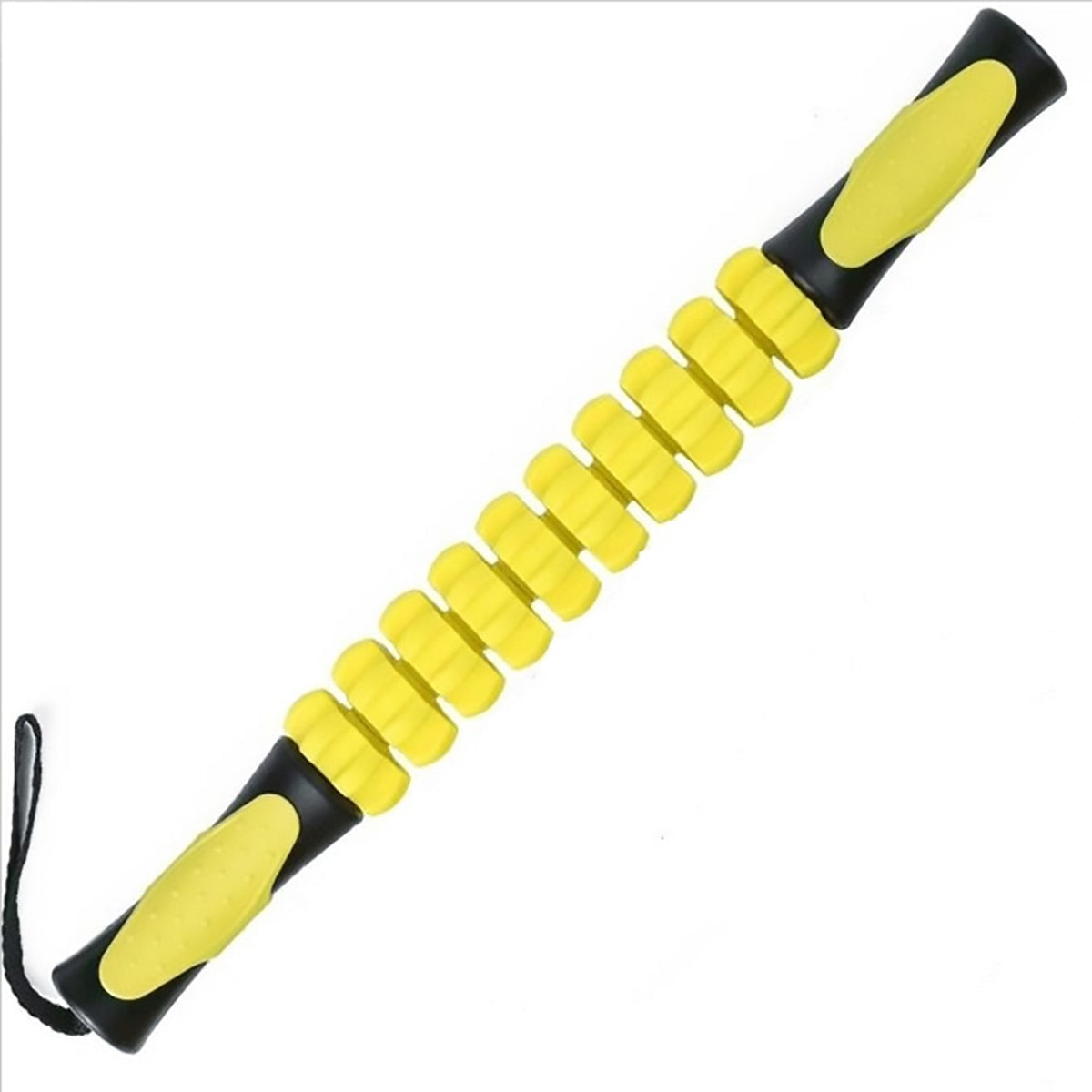 Gym Equipment & Accessories: Muscle Roller Stick Full Body Fitness Massage Tool for Home and Gym Use - Orange