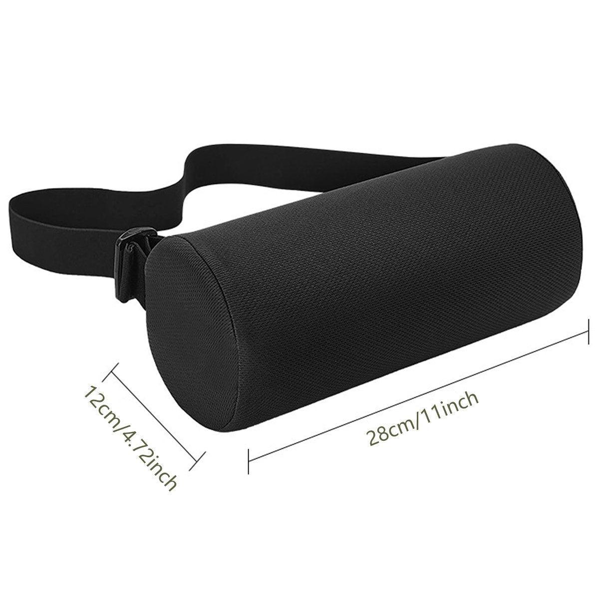 Cushions & Throws: Adjustable Multi-functional Lumbar Support Pillow Small Cylindrical Back Cushion