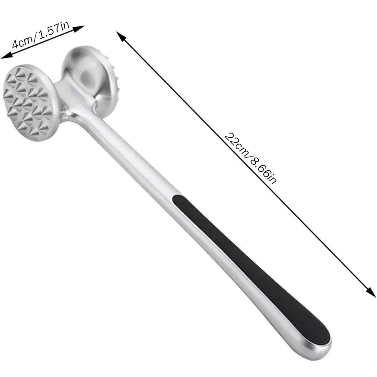 Kitchen Utensils: Meat Hammer Kitchen Tenderizing Beating Tool Double Sided Loose Meat Hammer