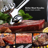 Kitchen Utensils: Meat Hammer Kitchen Tenderizing Beating Tool Double Sided Loose Meat Hammer