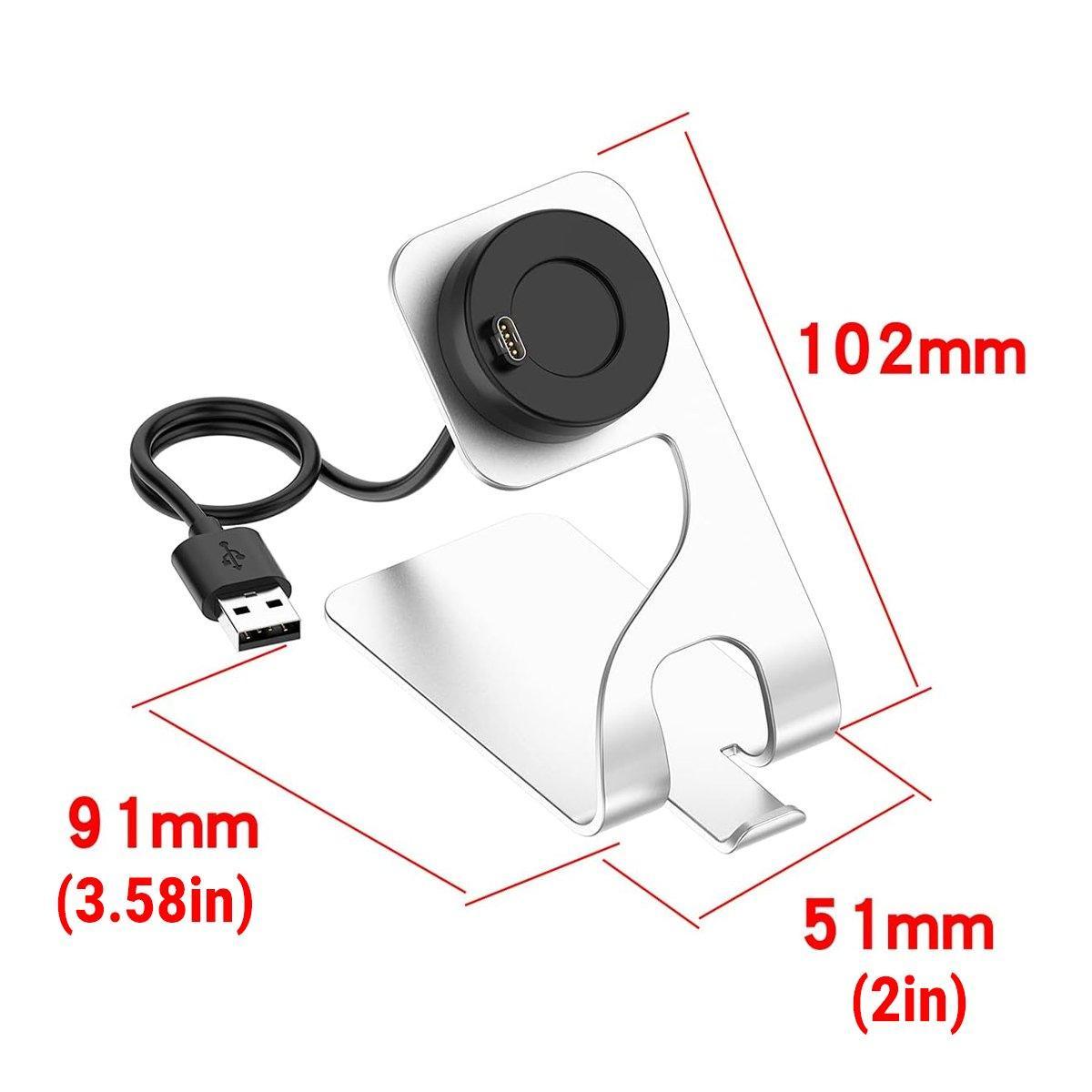 Men's Watches: Watch Charger Dock for Garmin Fenix 7 / Fenix 7S USB Charging Cable Stand Bas