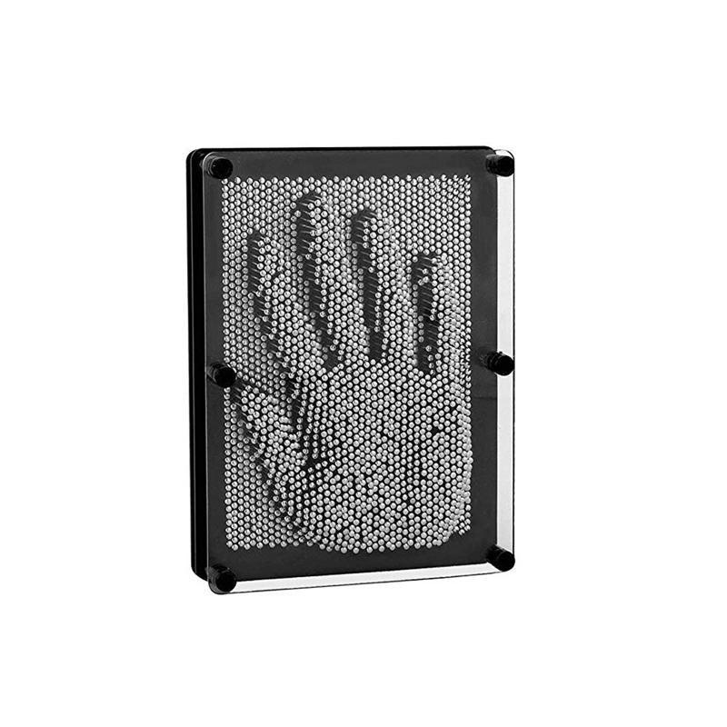 Picture Frames: 3D Metal Pin Art Board Desk Toys Frame - M