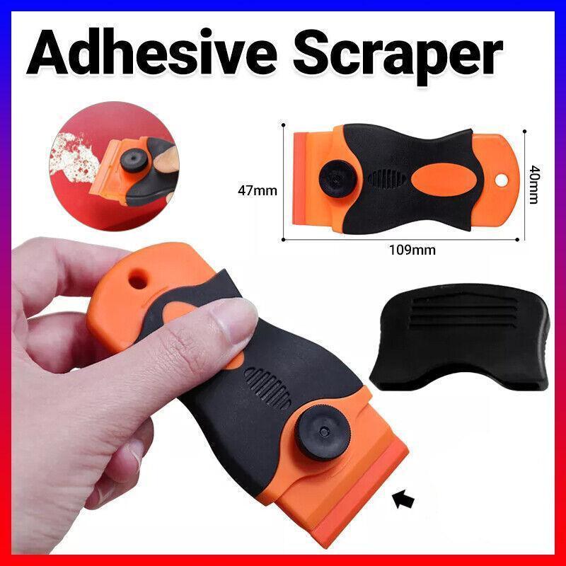 Putty Knives, Scrapers & Chisels: 1X Plastic Razor Blade Paint Glue Adhesive Scraper Blades Cleaner Tools