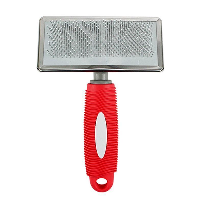 Pet Grooming Supplies: L Size Hair Shedding Grooming Trimmer Comb Brush Slicker Undercoat Rake Pet Dog Cat - Blue